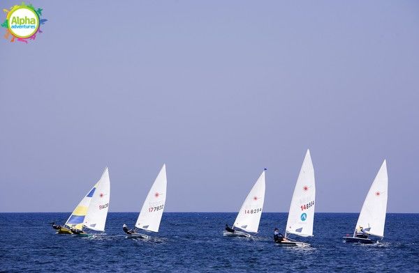 Dinghy sailing in Malta
