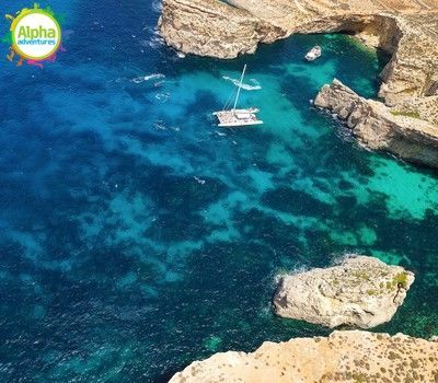 Comino Aerial view