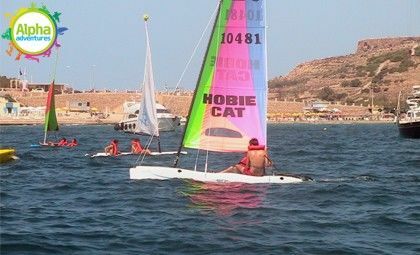 Dinghy Sailing in Malta