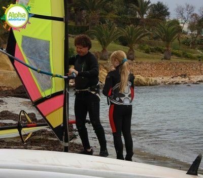 Windsurfing in Malta