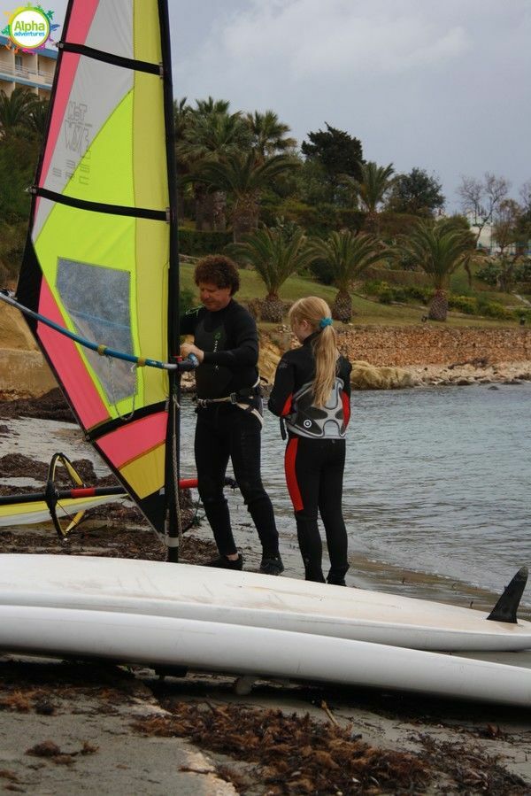 Windsurfing in Malta