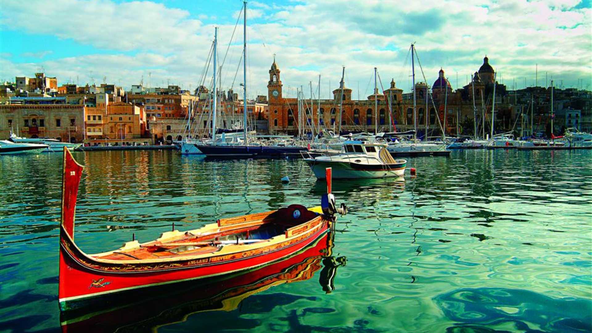 Dghajsa In Vittoriosa Marina