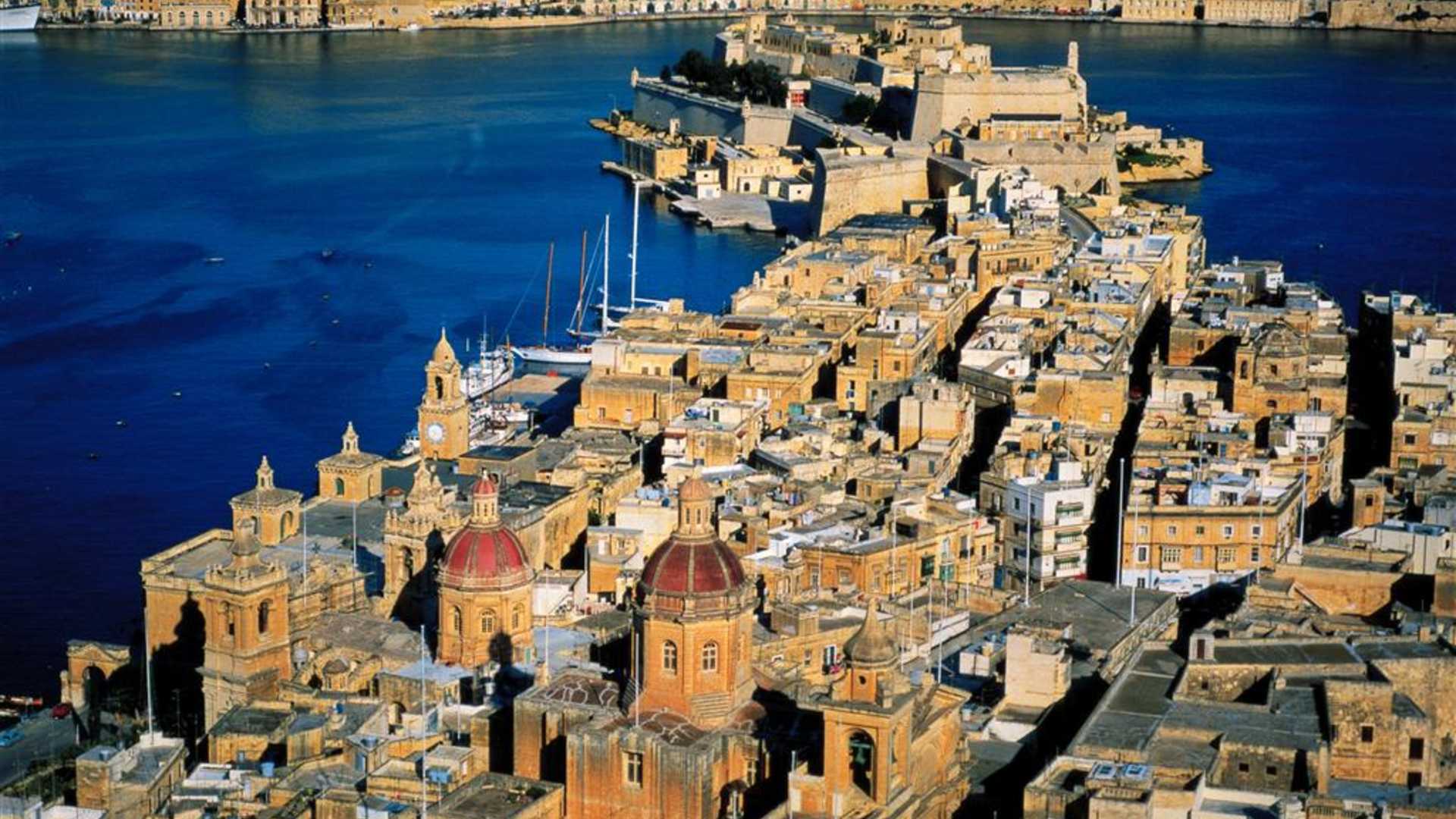 Vittoriosa Aerial View Large