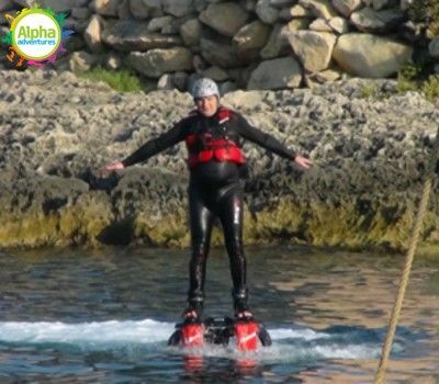 Flyboarding in Malta