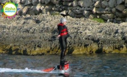 Flyboarding in Malta