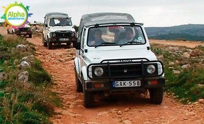 4x4 jeep safari in Malta