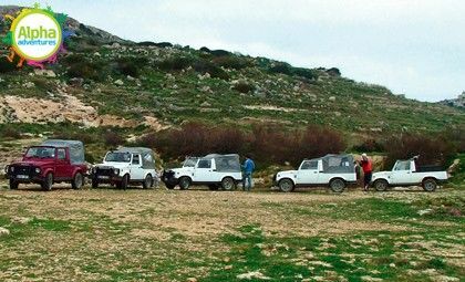 4x4 jeep safari in Malta