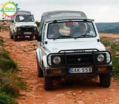 4x4 jeep safari in Malta