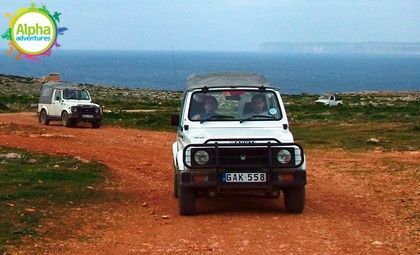 4x4 jeep safari in Malta