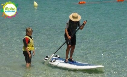 Paddleboarding in Malta