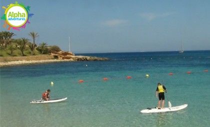 Paddleboarding in Malta