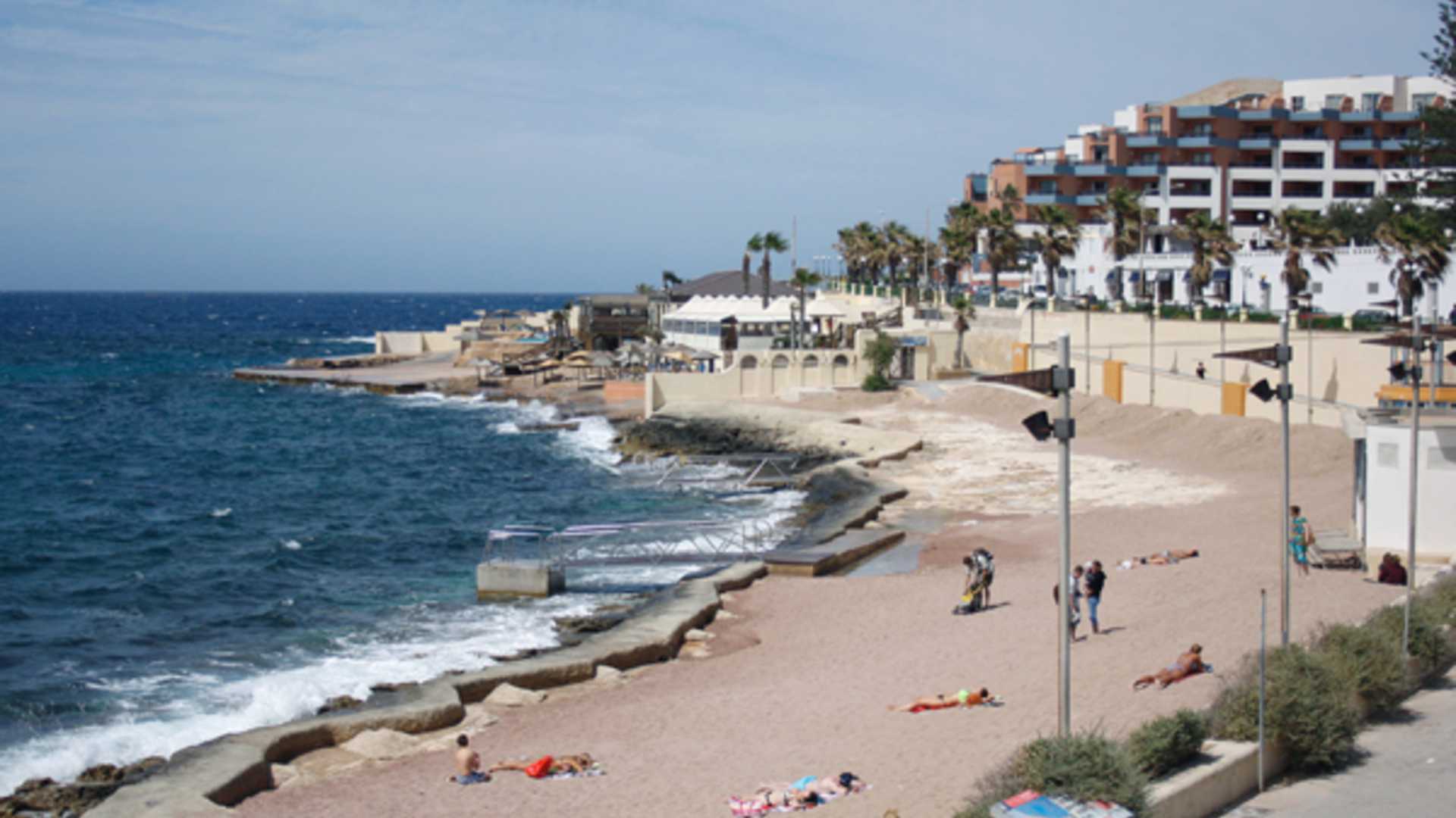 Largest tourist resort on the island