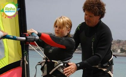 Windsurfing in Malta